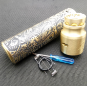 Rogue Styled Hybrid Mechanical Mod + AV Comp Lyfe Battle RDA