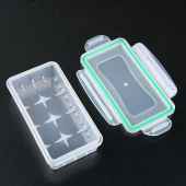 Пластиковый кейс для 2-х аккумуляторов 18650