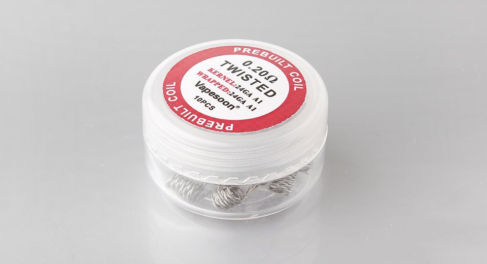 Vapesoon MIX TWISTED Coil (24 AWG)+(0,5*2) 0.2Ohm