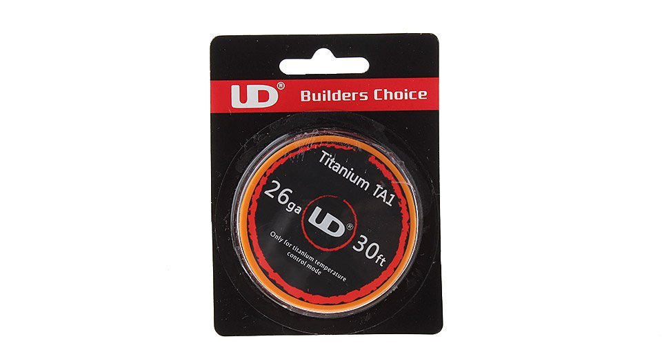 UD Titanium TA1 26ga нагревательный провод для атамайзеров