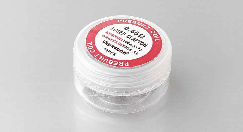 Vapesoon Fused Clapton 28GA*2+32GA (0.45ohm)