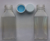 ФЛАКОН ПЭТ 100 МЛ плоский с крышкой