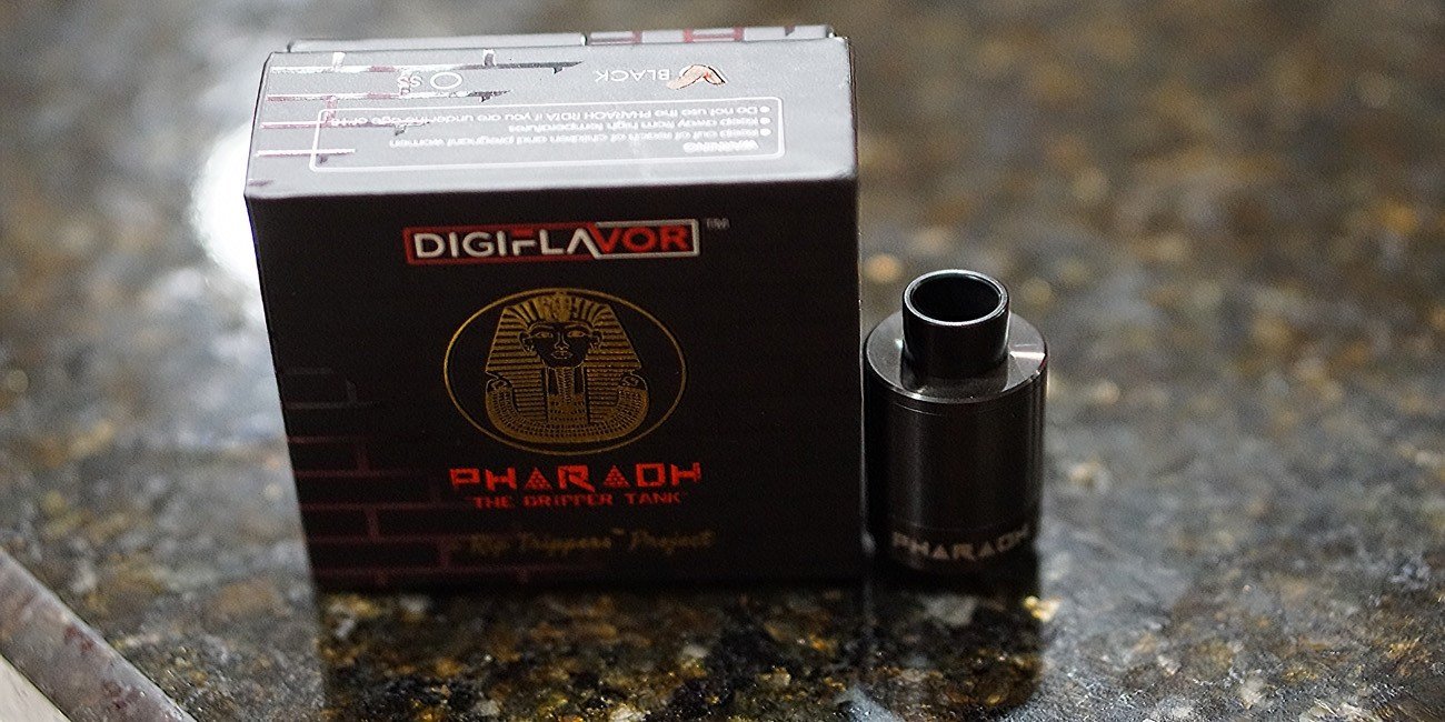 DigiFlavor Pharaoh Dripper Tank black