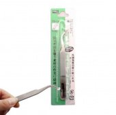 Пинцет с гнутыми наконечниками из нержавеющей стали