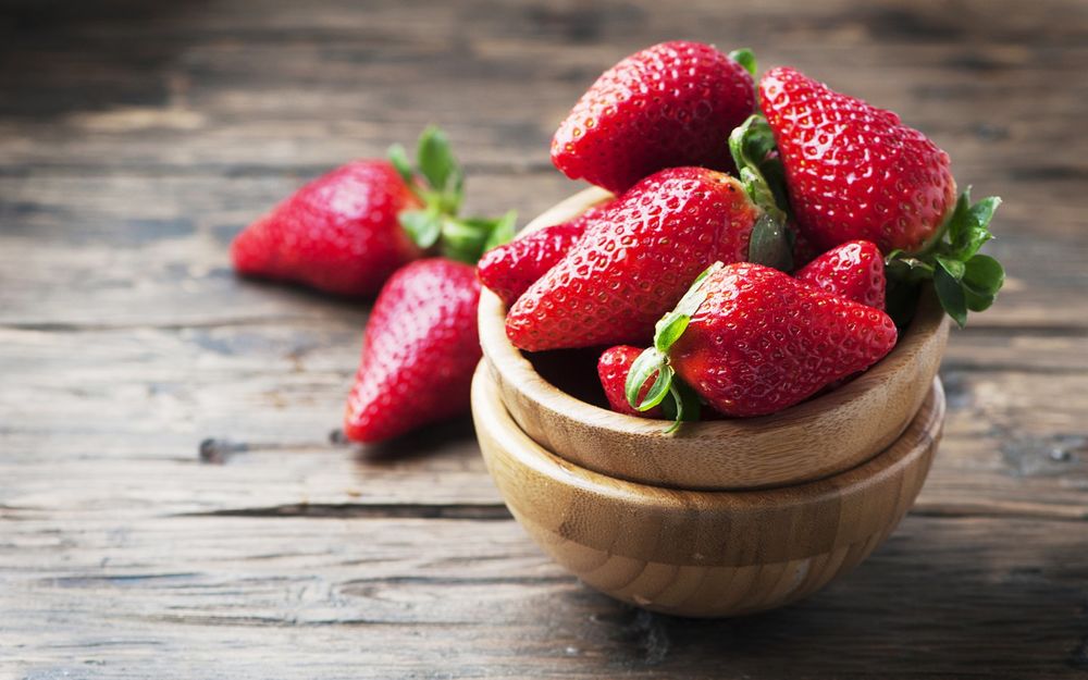 Ripe strawberry / Спелая Клубника
