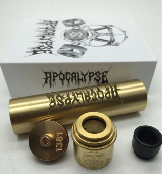 Apocalypse gen 2 Starter Kit with apocalypse gen 2 Mechanical Vape Mod and RDA Atomizer Vaporizer kit