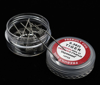 Vapesoon Tiger Coil 26GA+0.2*0.8 (0.36Ohm) Vapesoon Tiger Coil 26GA+0.2*0.8 (0.36Ohm)