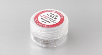 Vapesoon Tiger Coil 26GA+0.2*0.8 (0.36Ohm) Vapesoon Tiger Coil 26GA+0.2*0.8 (0.36Ohm)
