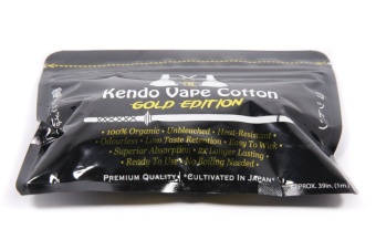 kendo vape cotton gold edition kendo vape cotton gold edition