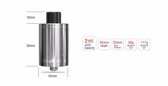 DigiFlavor Pharaoh 25 Dripper Tank - бакодрипка