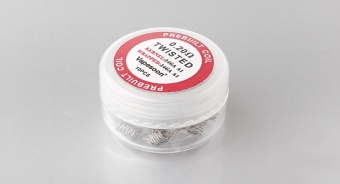 Vapesoon MIX TWISTED Coil (24 AWG)+(0,5*2) 0.2Ohm Vapesoon MIX TWISTED Coil (24 AWG)+(0,5*2) 0.2Ohm