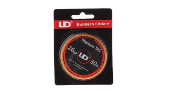 UD Titanium TA1 26ga нагревательный провод для атамайзеров UD Titanium TA1 26ga нагревательный провод для атамайзеров