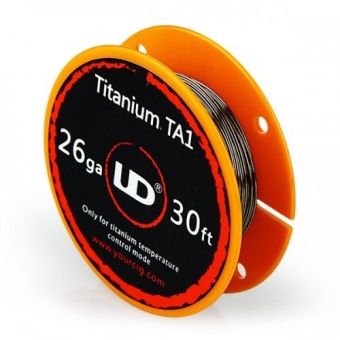 UD Titanium TA1 26ga нагревательный провод для атамайзеров UD Titanium TA1 26ga нагревательный провод для атамайзеров