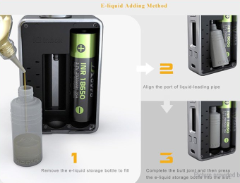 HCigar VT Inbox Squonk DNA 75 Starter Kit HCigar VT Inbox Squonk DNA 75 Starter Kit