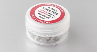 Vapesoon TWISTED Coil (26 AWG)*2 (0.36Ohm) Vapesoon TWISTED Coil (26 AWG)*2 (0.36Ohm)