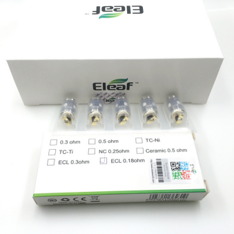 Eleaf EC iJust S/iJust 2/Melo/Melo 2/Melo 3/Lemo 3 - сменные испарители (5 шт)
