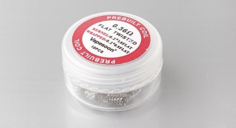 Vapesoon FLAT TWISTED Coil (0,2*0,8 FLAT) 0.36Ohm Vapesoon FLAT TWISTED Coil (0,2*0,8 FLAT) 0.36Ohm